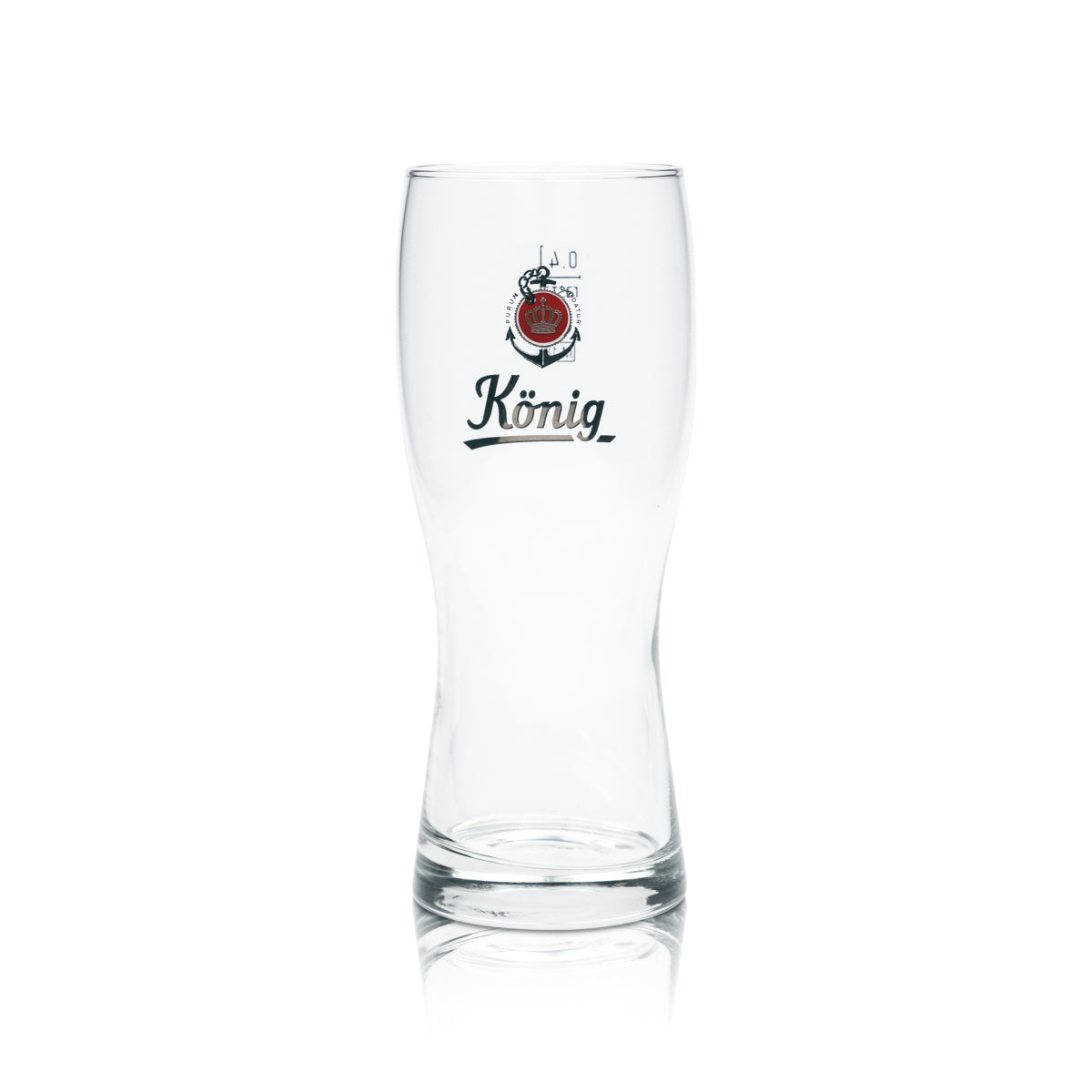 6x King Pilsener Beer Glass 0.4l Mug Willi Glasses Trophy Brewery Pilsner Beer – View 2