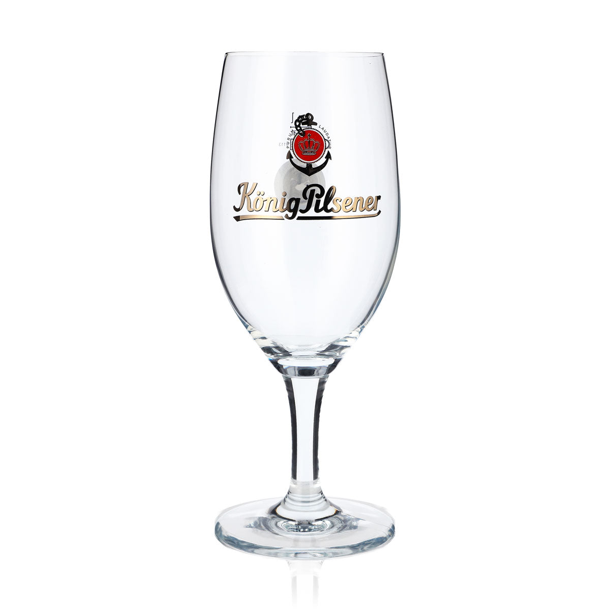6x König Pilsener beer glass 0.4l goblet glasses with logo anchor NFC Ritzenhoff – View 2