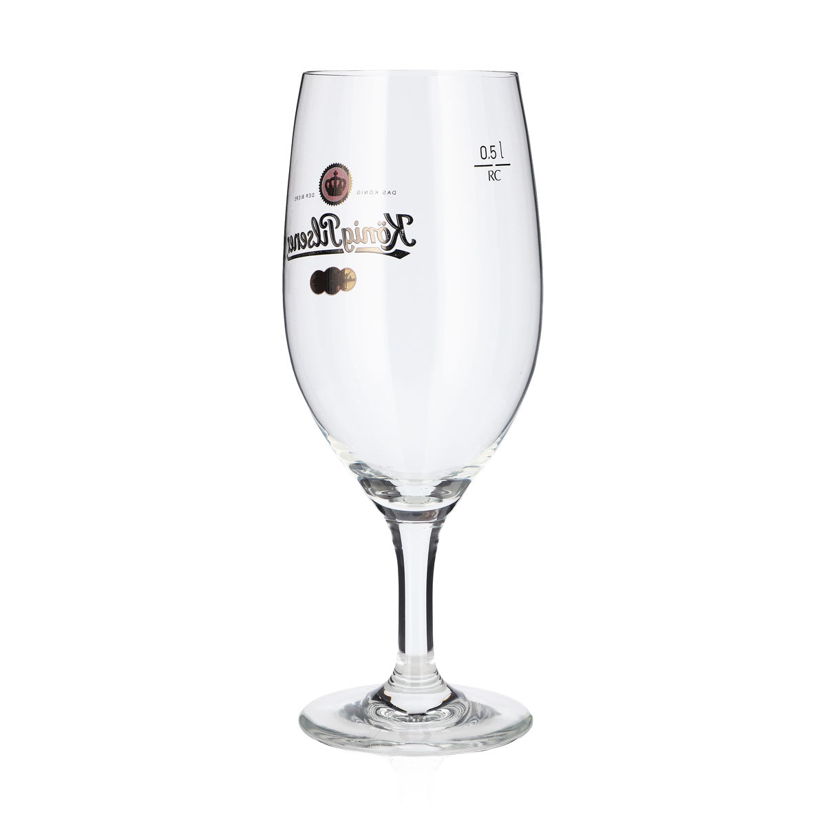 6x König Pilsener Beer Glass, 0.5 L, Tulip-Shaped, Ritzenhoff Beer Glass (Set of 6) – View 4