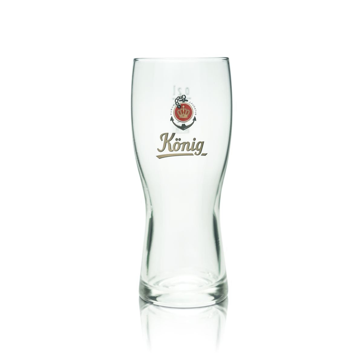 6x König Pilsener beer glass 0.2l beer goblet Pilsner glass set Curve Cup Brewery – View 2