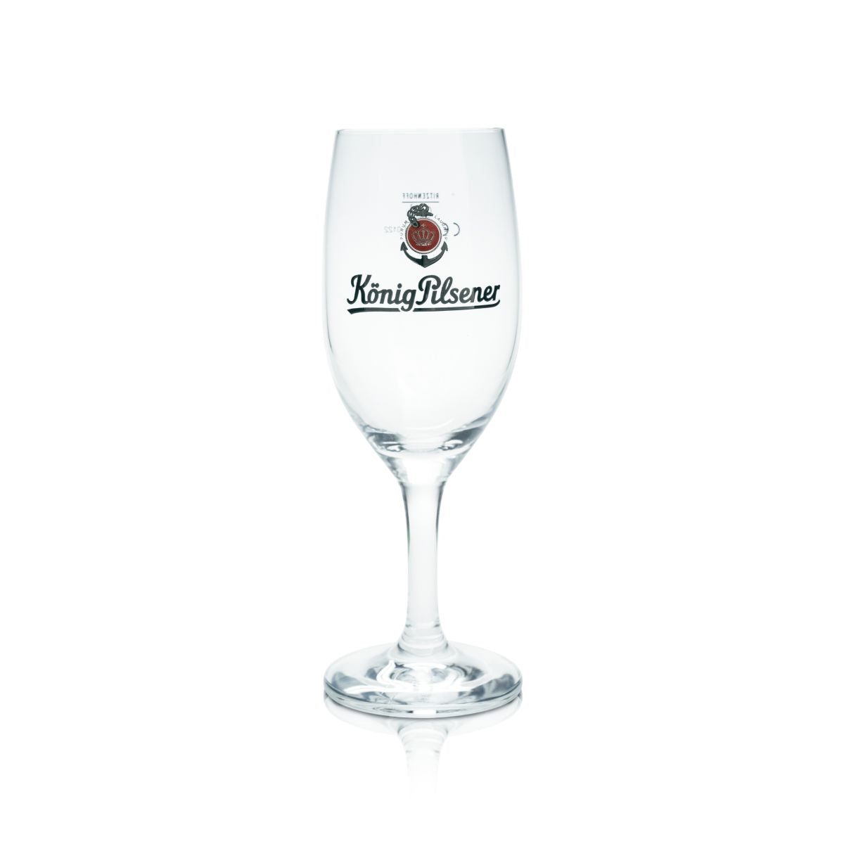 6x König Pilsener beer glass 0.2 l trophy glass Pilstulpe glasses set Brewery Gastro – View 2
