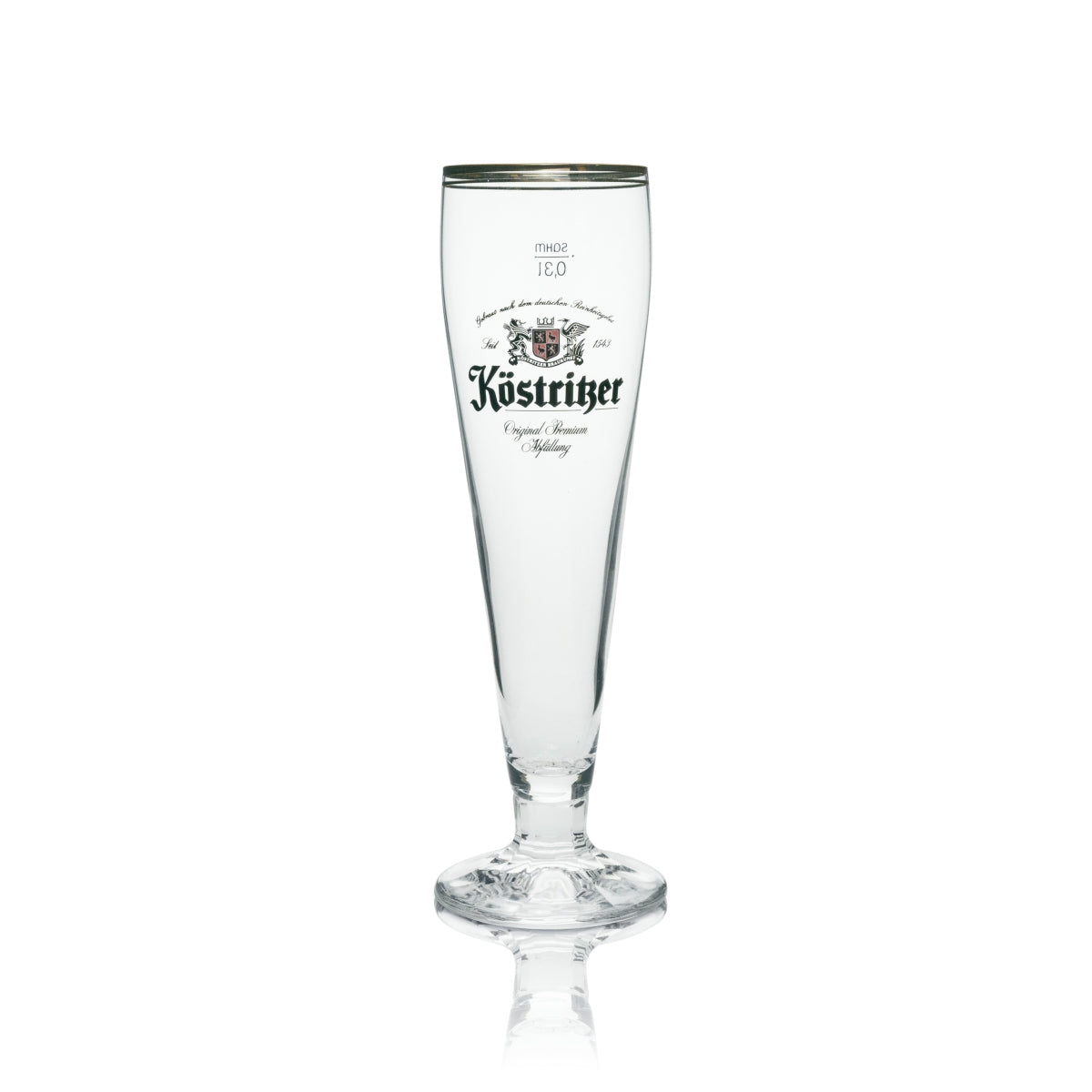 6x Köstritzer beer glass 0.3l cup with coat of arms 1543 – View 2