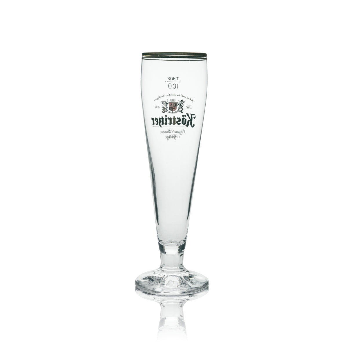 6x Köstritzer beer glass 0.3l cup with coat of arms 1543 – View 3
