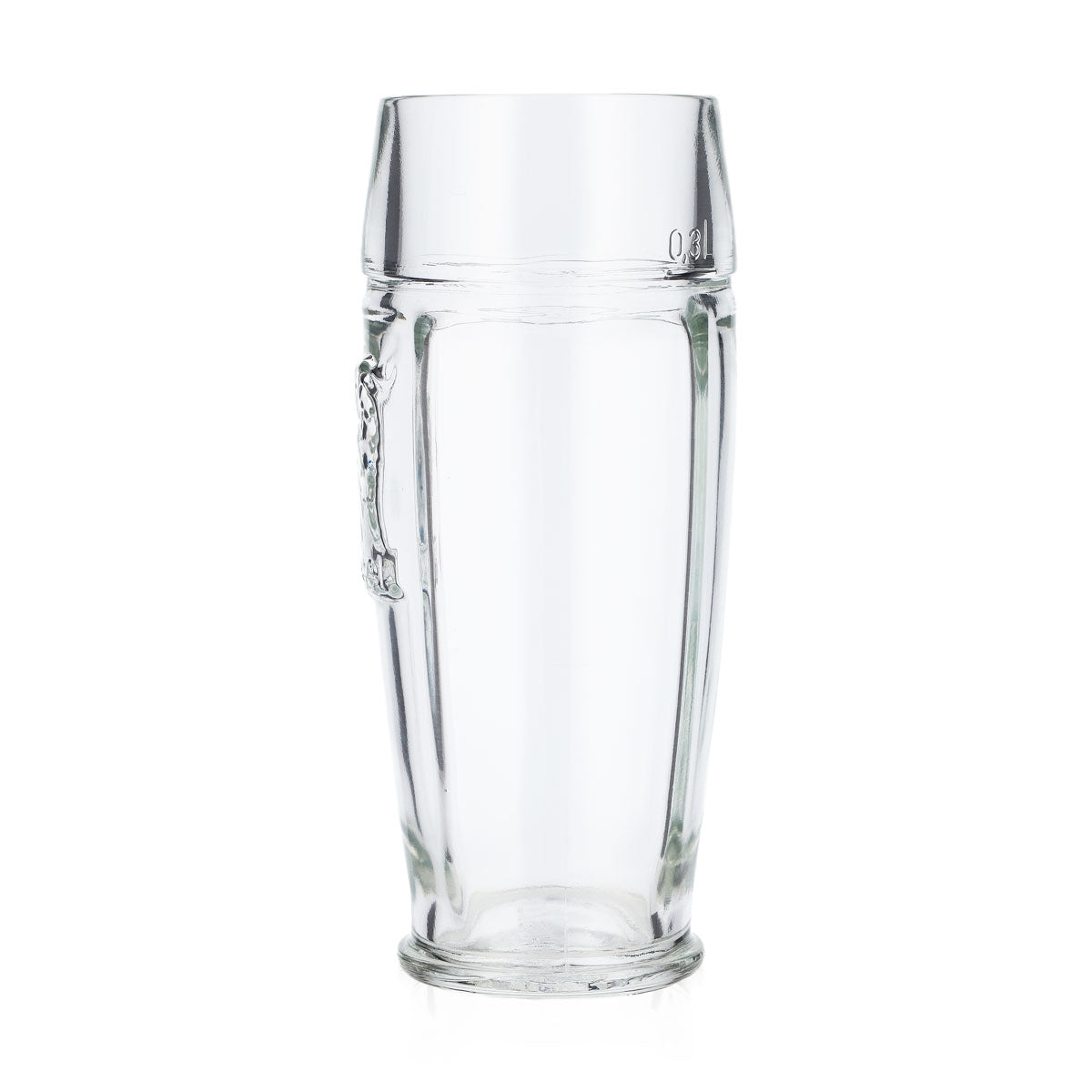 6 Kozel Beer Glasses, 0.3 L, Relief-Patterned Beer Glasses, Willibecher Beer Mugs (Set of 6) – View 4