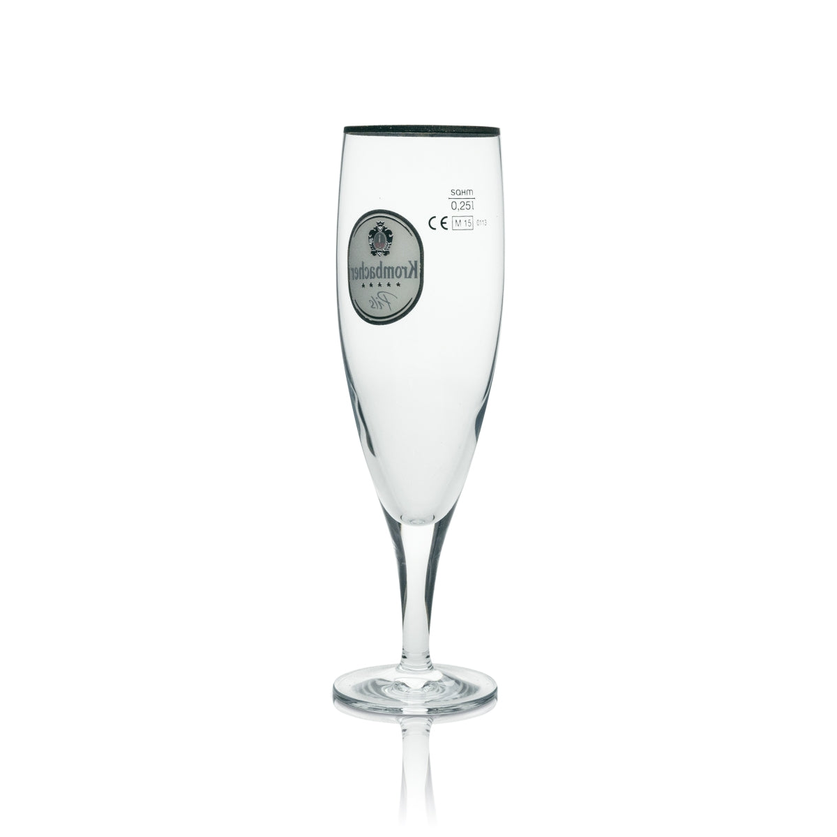 6x Krombacher beer glass 0.25l exclusive trophy Sahm – View 3