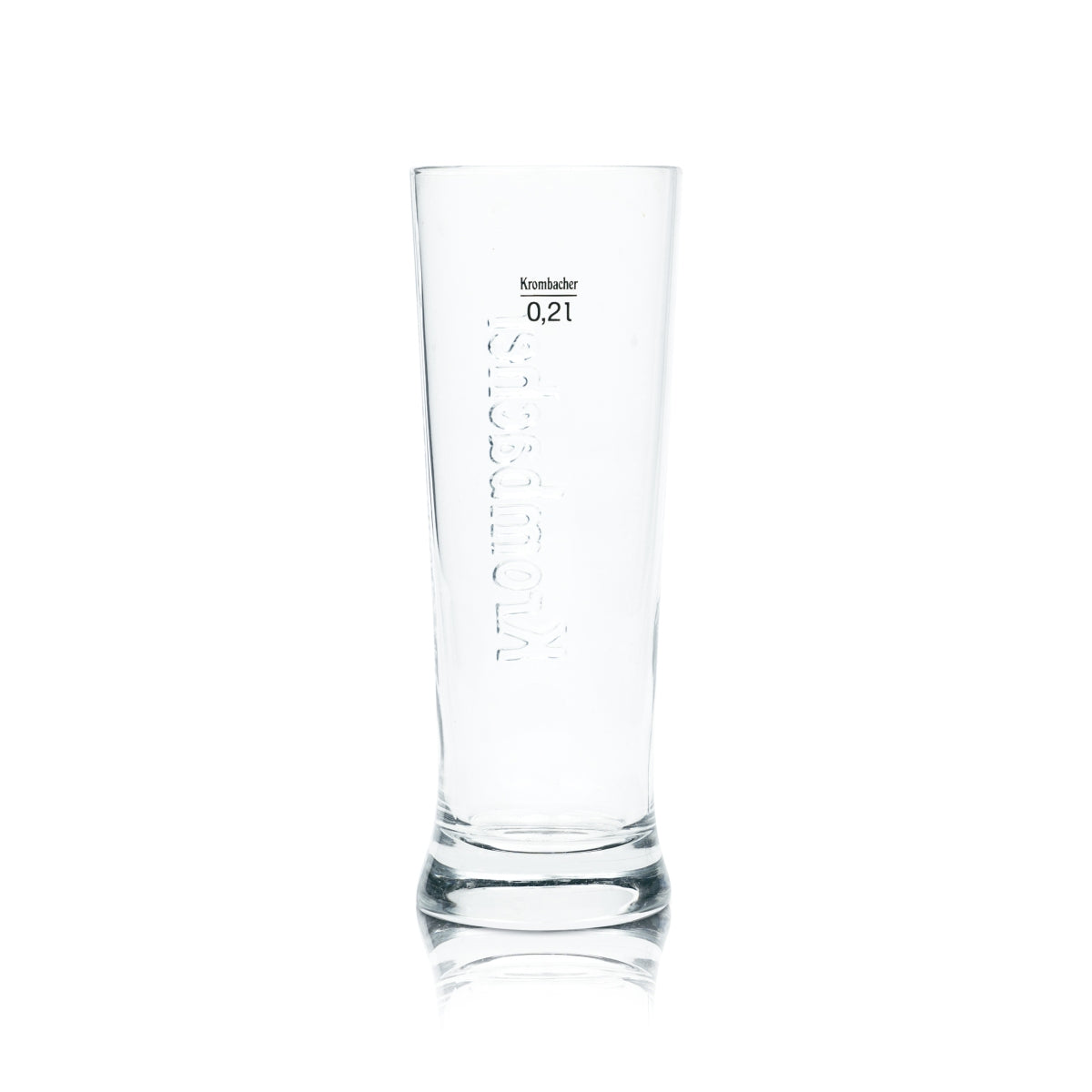 6x Krombacher beer glass 0.2 l mug Star Cup Sahm relief glasses contour brewery – View 3
