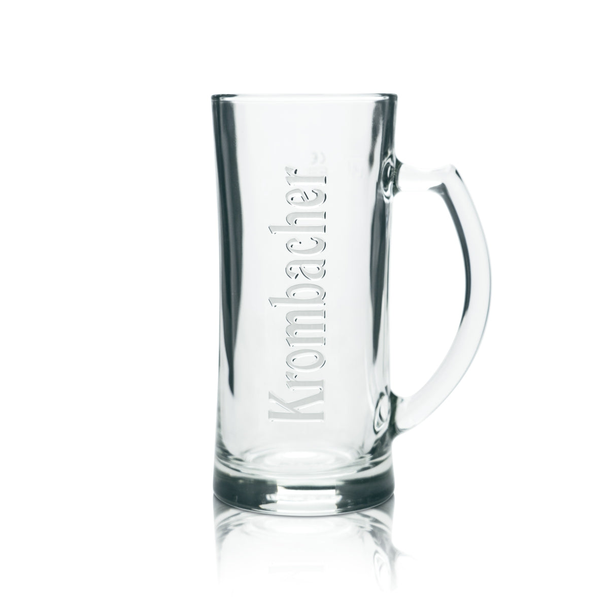 6x Krombacher beer glass 0.4l mug Exclusive Seidel Rastal relief handle glasses – View 2