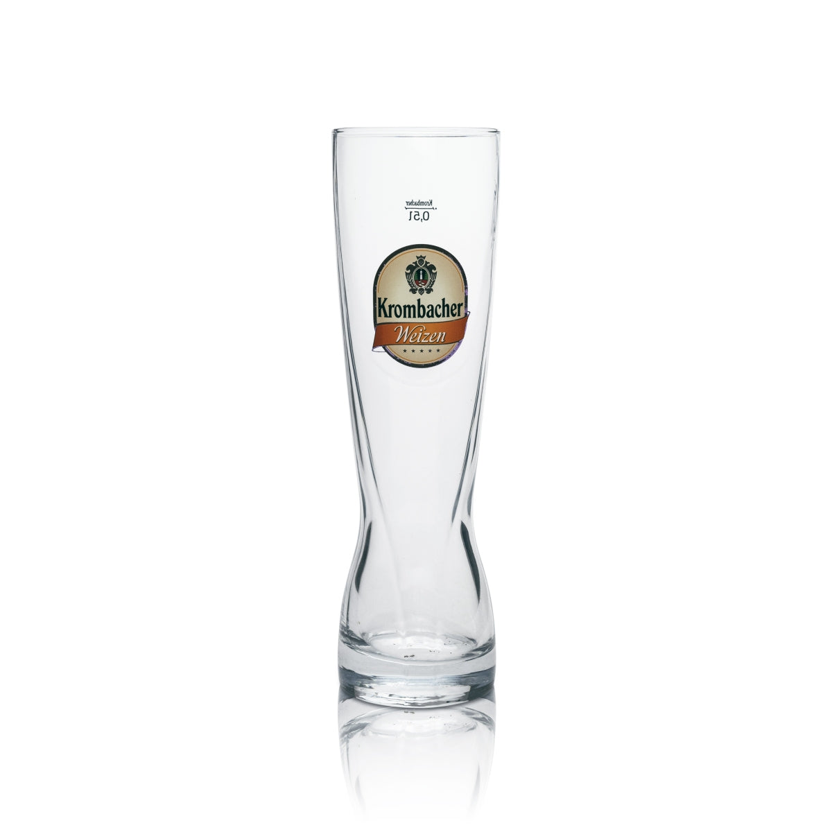 6x Krombacher Beer Glass Wheat 0.5l Connoisseur Glass Sahm – View 2