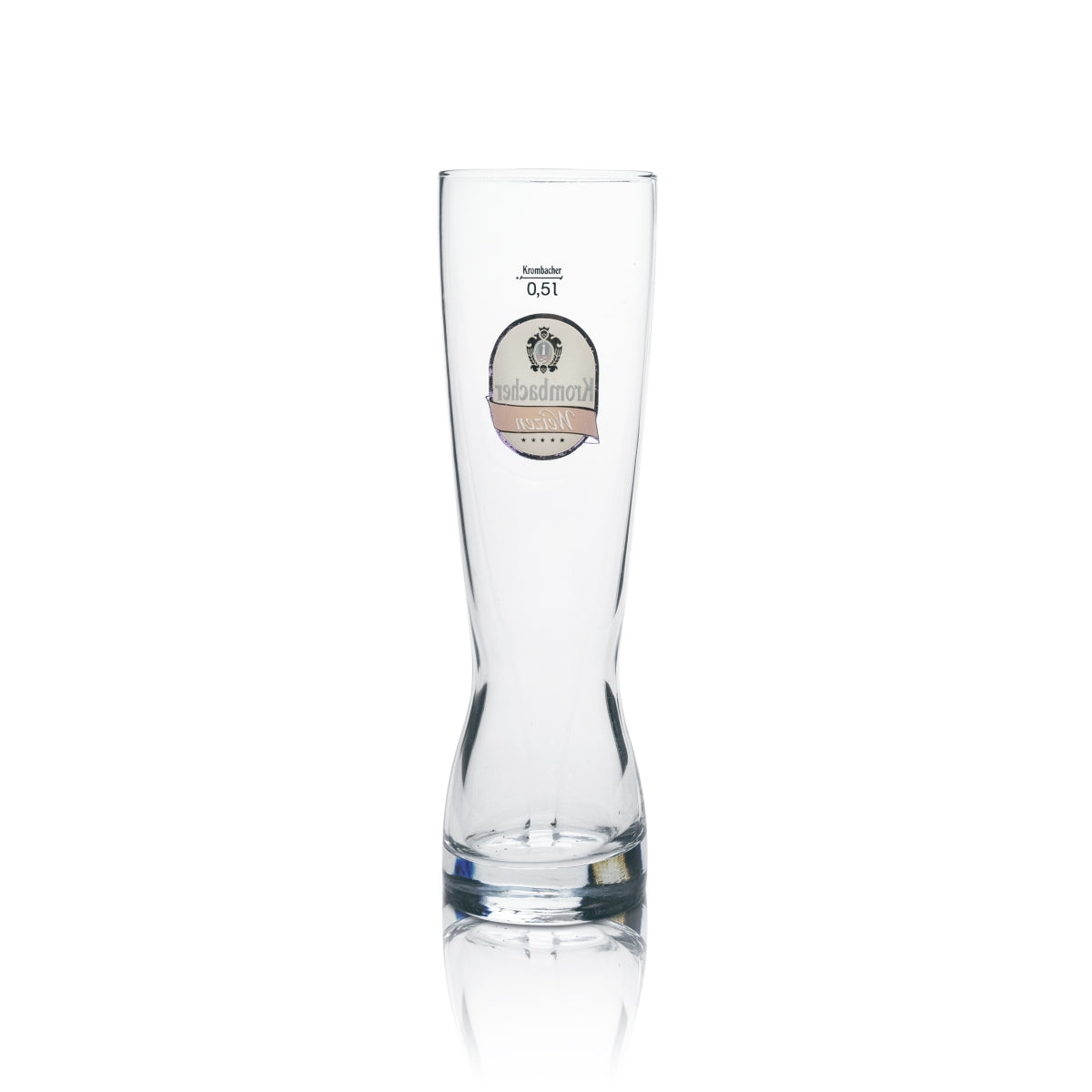 6x Krombacher Beer Glass Wheat 0.5l Connoisseur Glass Sahm – View 3
