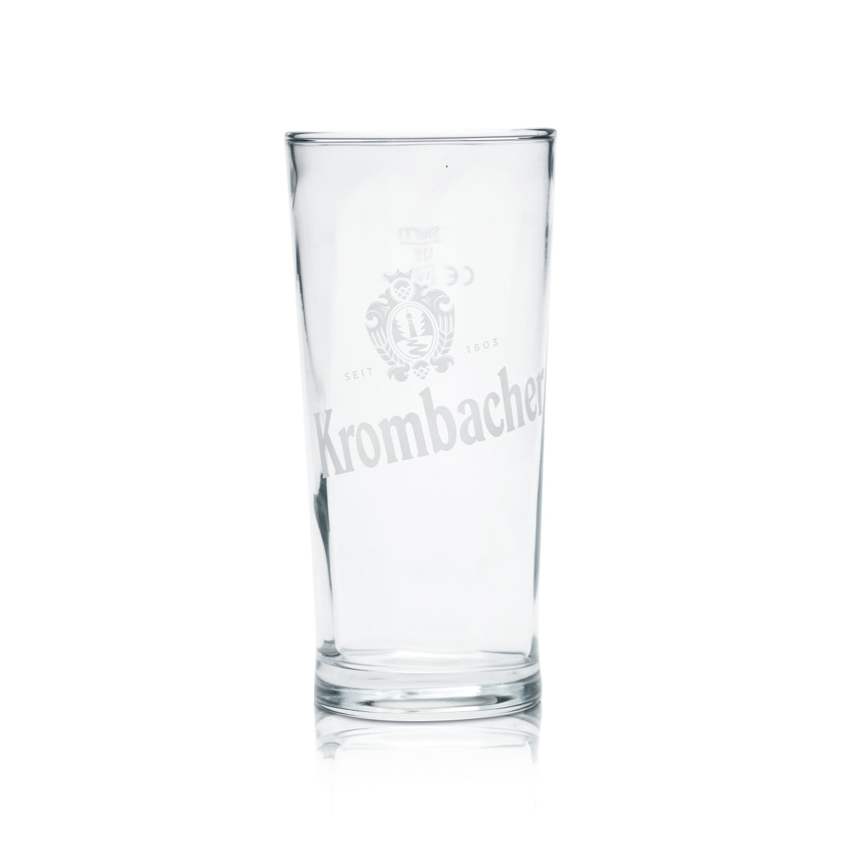 6x Krombacher Glass 0.2l Beer Glasses Mug Bar Calibrated Gastro Pils Pub Bar – View 2