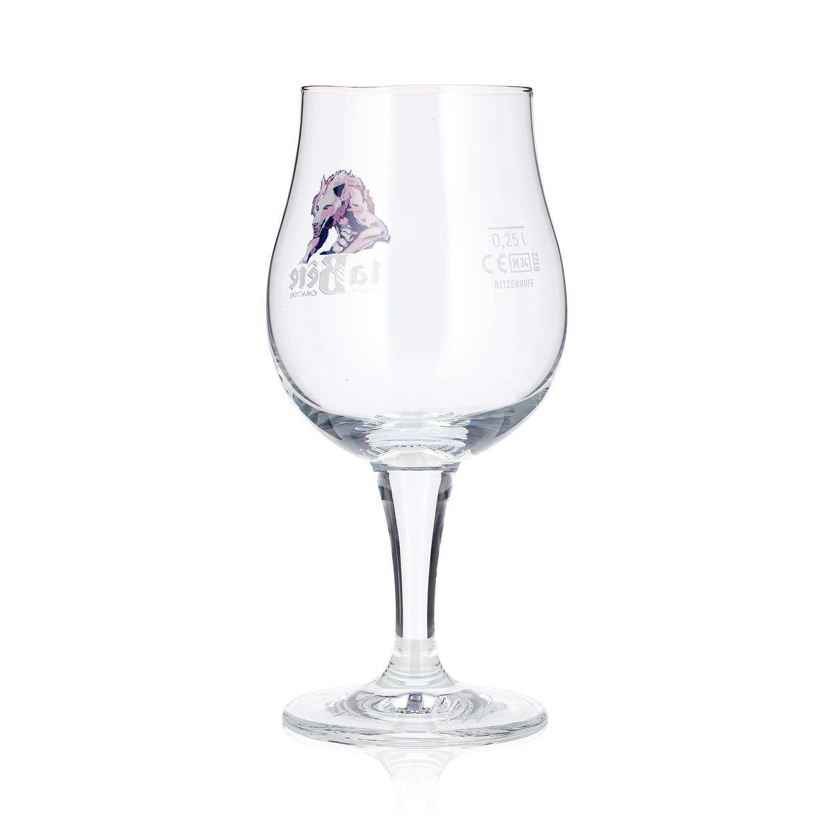 6 La Bete Beer Glasses, 0.25 L, Goblet, Werewolf Design, Ritzenhoff – View 5