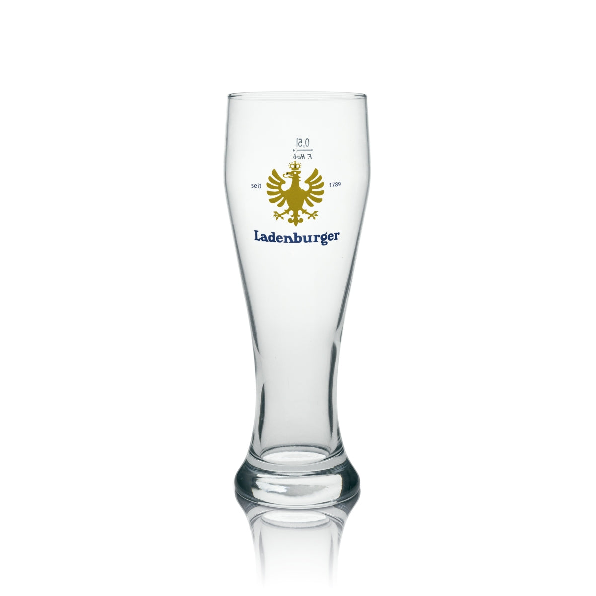 6x Ladenburger beer glass, wheat beer glass, 0.5 l – View 2