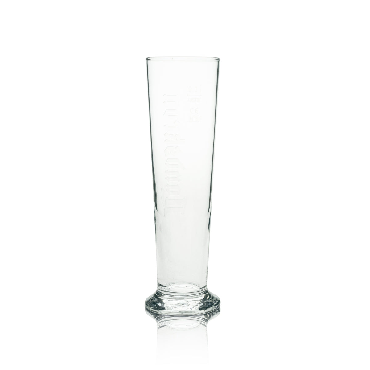 6x Landskron beer glass tulip 0.3 l with embossed logo Rastal – View 3