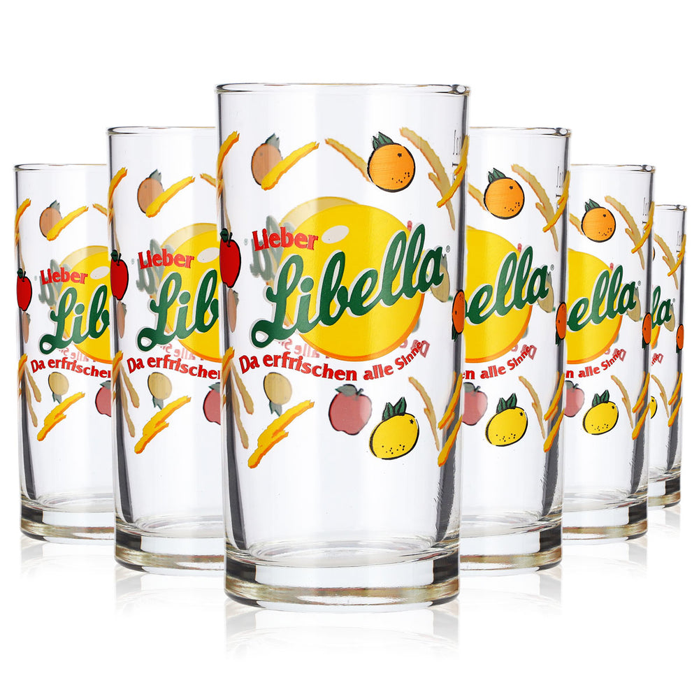 6 Libella Limoncello Glasses, 0.2 L, Rastal Cup