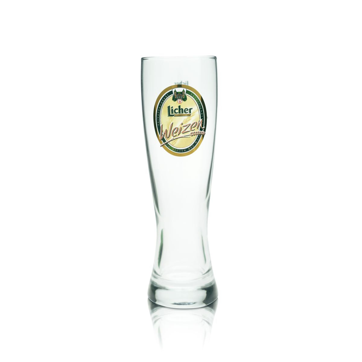 6x Licher beer glass 0.3l wheat beer glass Hefeweizen glass set brewery Gastro oak – View 2