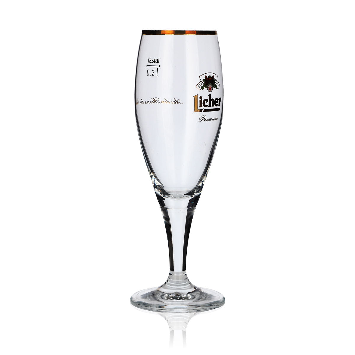 6x Licher Glass 0.2l Beer Glasses Noblesse Castle Cup Tulip – View 3