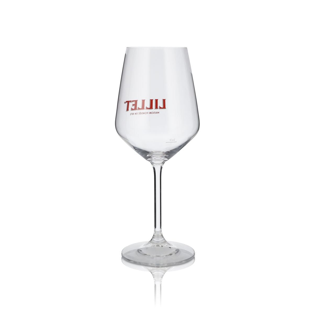 6x Lillet stemmed glasses set, 0.46 l – Original with 4 cl measuring line for aperitifs and tonic – View 4