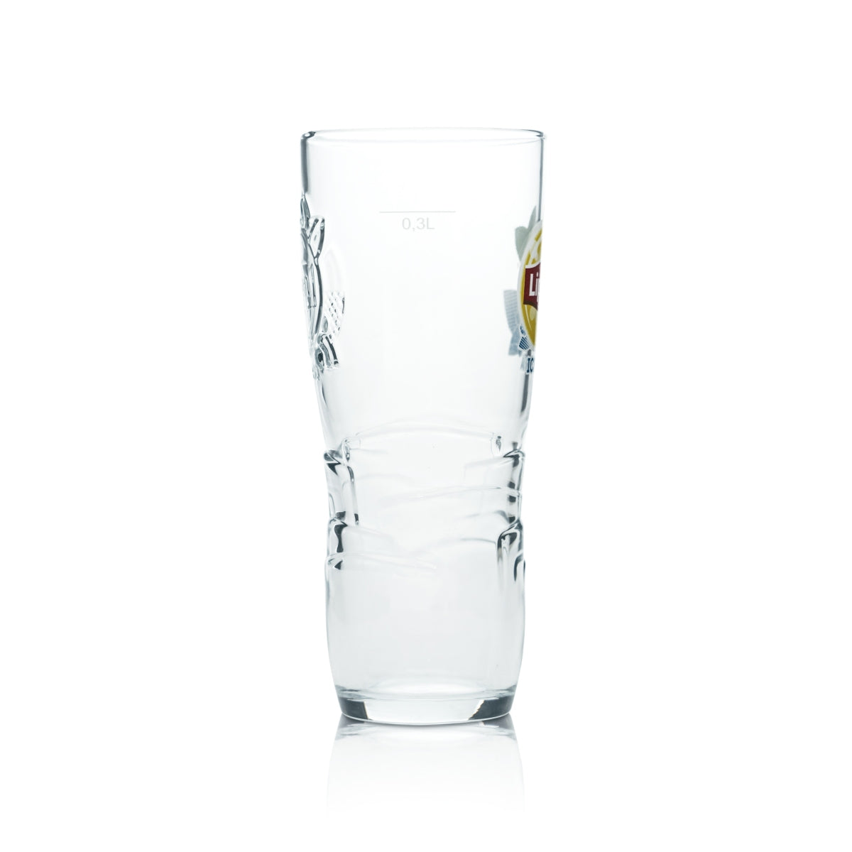 6x Lipton Iced Tea Glass 0.3l Cup Contour Long Drink Cocktail Glasses Gastro Bar – View 3