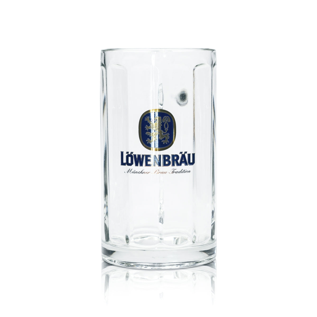 6x Löwenbräu beer glass 0.5l mug Glückauf Rastal Seidel handle glasses mugs Beer – View 2