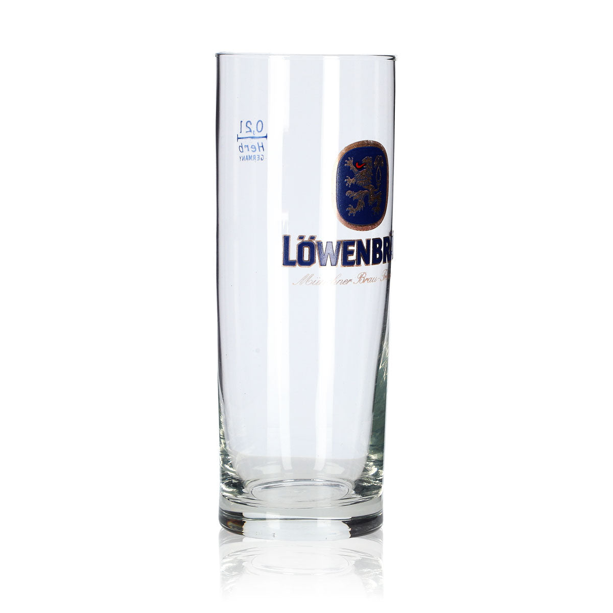 6x Löwenbräu glass 0.2l Willi mug Light beer glass set Bavarian brewery – View 3
