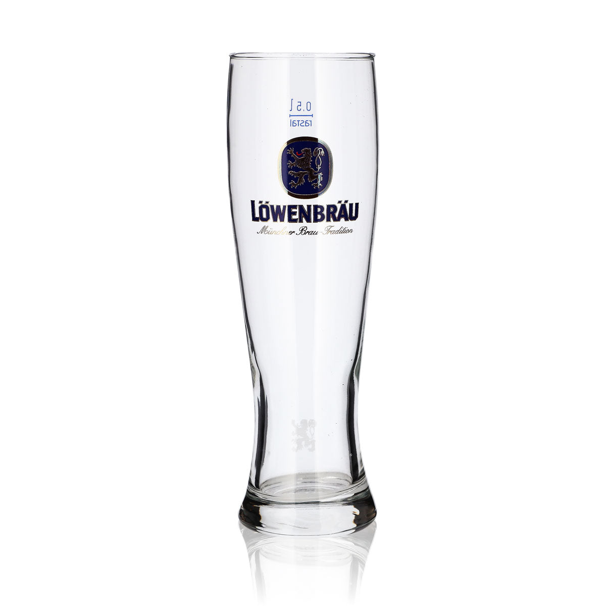 6x Löwenbräu Glass 0.5l Wheat Beer Glass Yeast Wheat Glass Set Brewery Bavaria – View 2