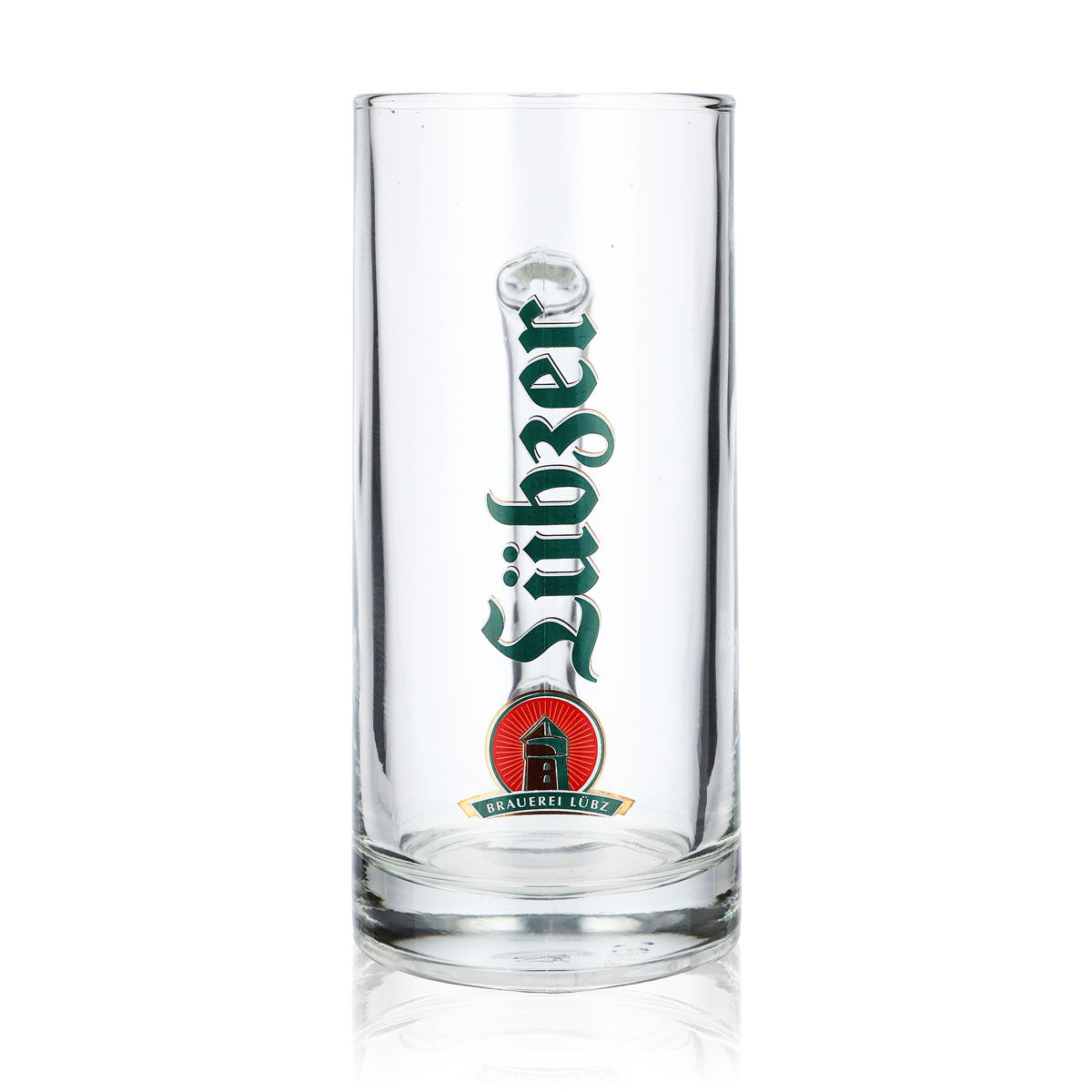 6x Lübzer Beer Glass Beer Mug Seidel Brewery Lübz Clear 0.5l Berna 500 – View 2