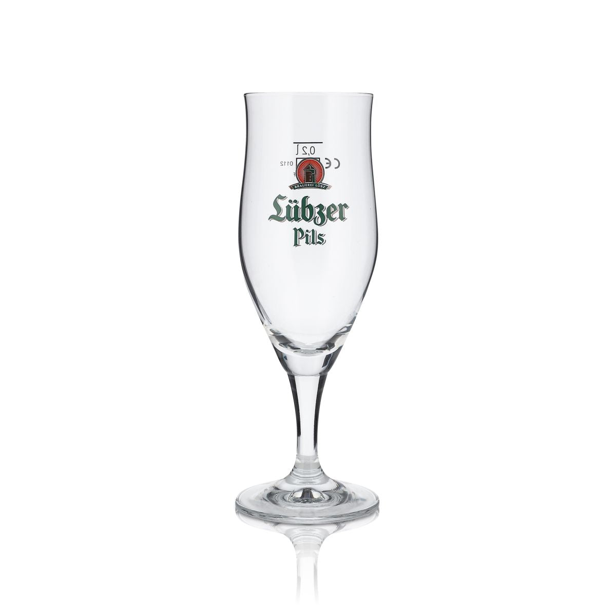 6x Lübzer Glass 0.2l Trophy Glass Beer Tulip Exclusive Beer Glass Set Brewery – View 2