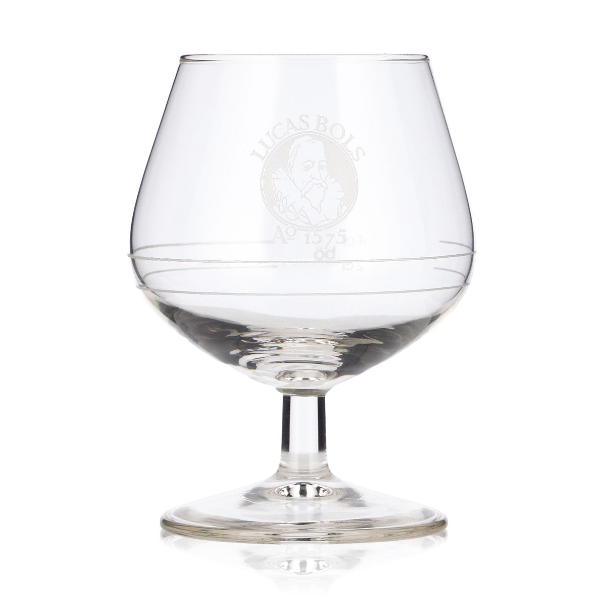 6 Lucas Bols Liqueur Glasses (2 cl) + 4 cl Tulip-Shaped Böckling Beer Glasses with White Logo – View 2