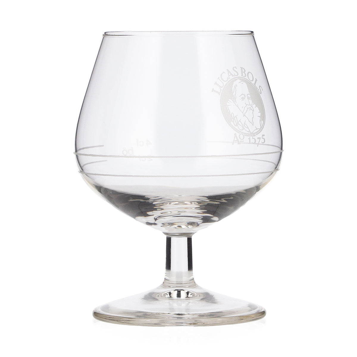 6 Lucas Bols Liqueur Glasses (2 cl) + 4 cl Tulip-Shaped Böckling Beer Glasses with White Logo – View 3