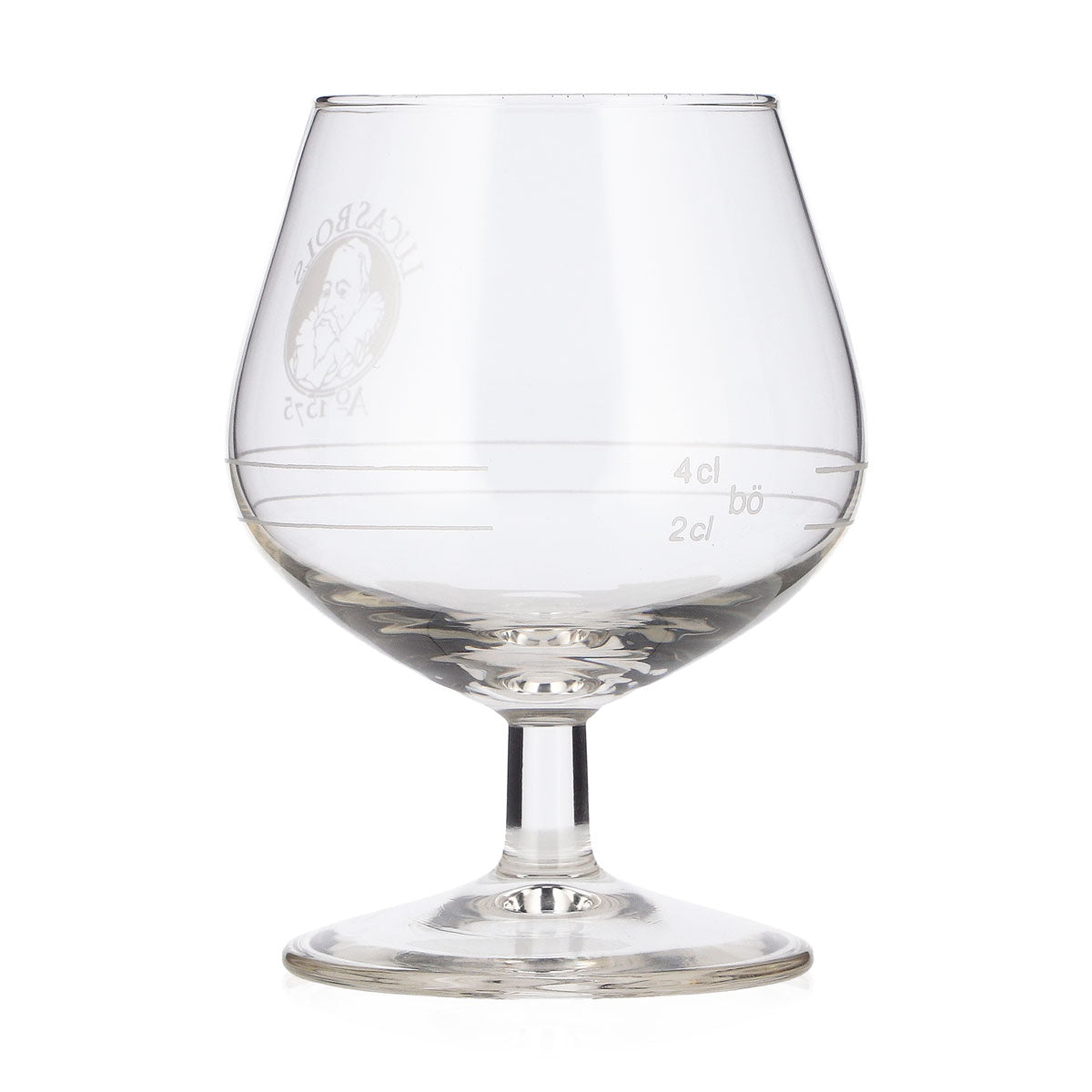 6 Lucas Bols Liqueur Glasses (2 cl) + 4 cl Tulip-Shaped Böckling Beer Glasses with White Logo – View 4