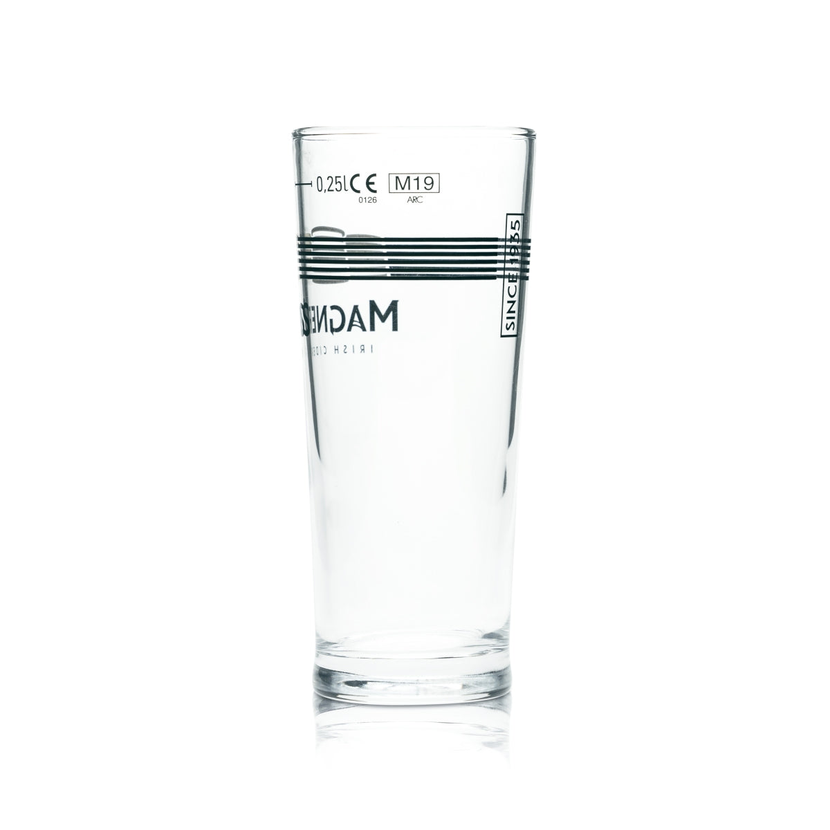 6x Magners Beer Glass 0.25l Trophy Cup Glasses Irish Cider Pint Beer Half Pint – View 3