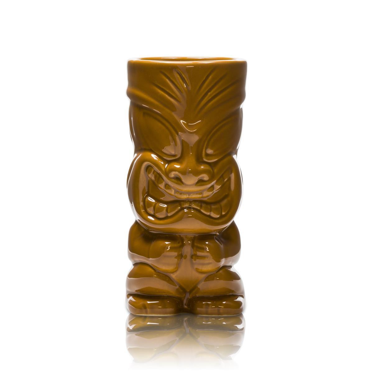 6x Mahiki Rum Glass Mug Brown – View 2