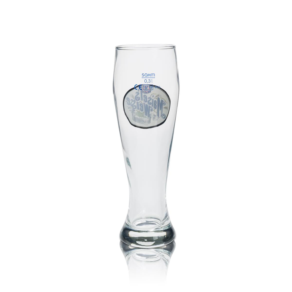 6x Maisels Weisse wheat beer glass 0.3l yeast crystal wheat glasses, restaurant-calibrated – View 4