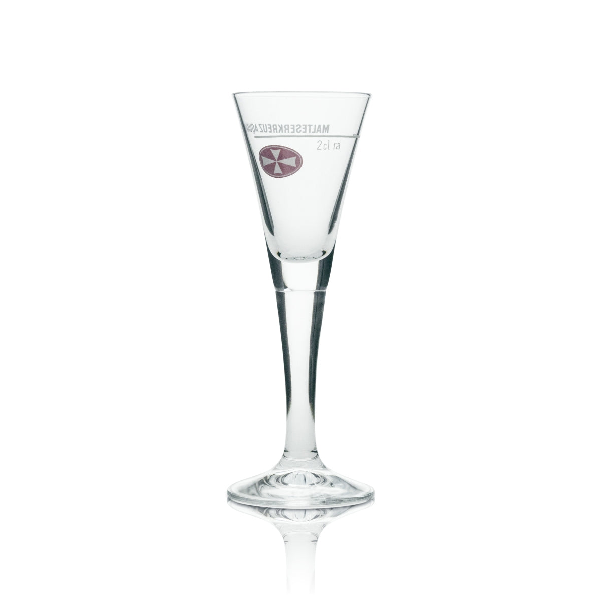 6x Maltese Cross Liqueur Glass Shot 2cl – View 3