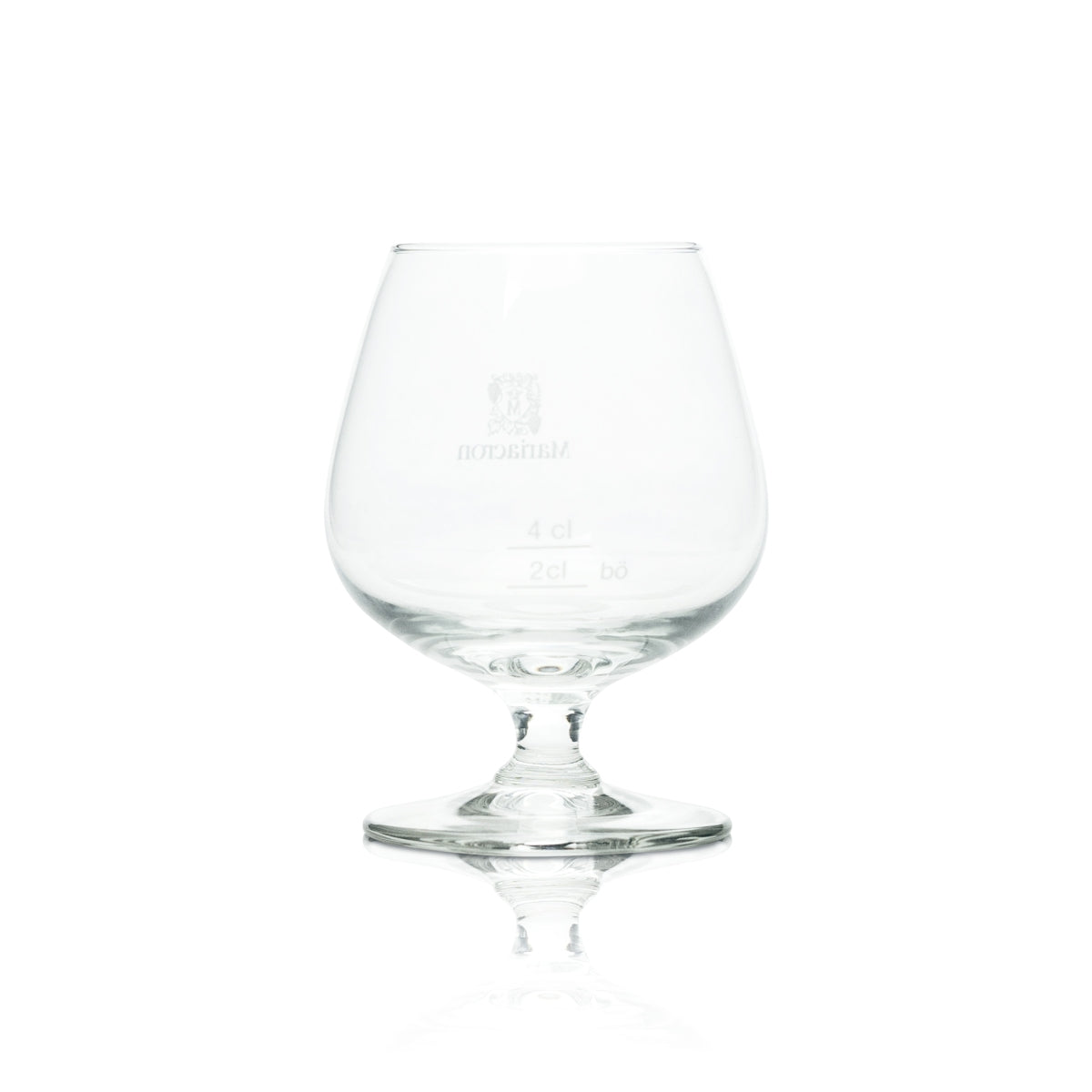 6x Mariacron brandy glass tumbler balloon glass with oak mark tasting ball bar – View 3