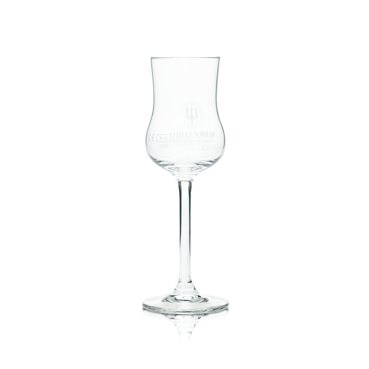 6x Marzadro Grappa Glass 4cl Nosing Style Goblet Schnapps Glasses Trentino Gastro – View 4