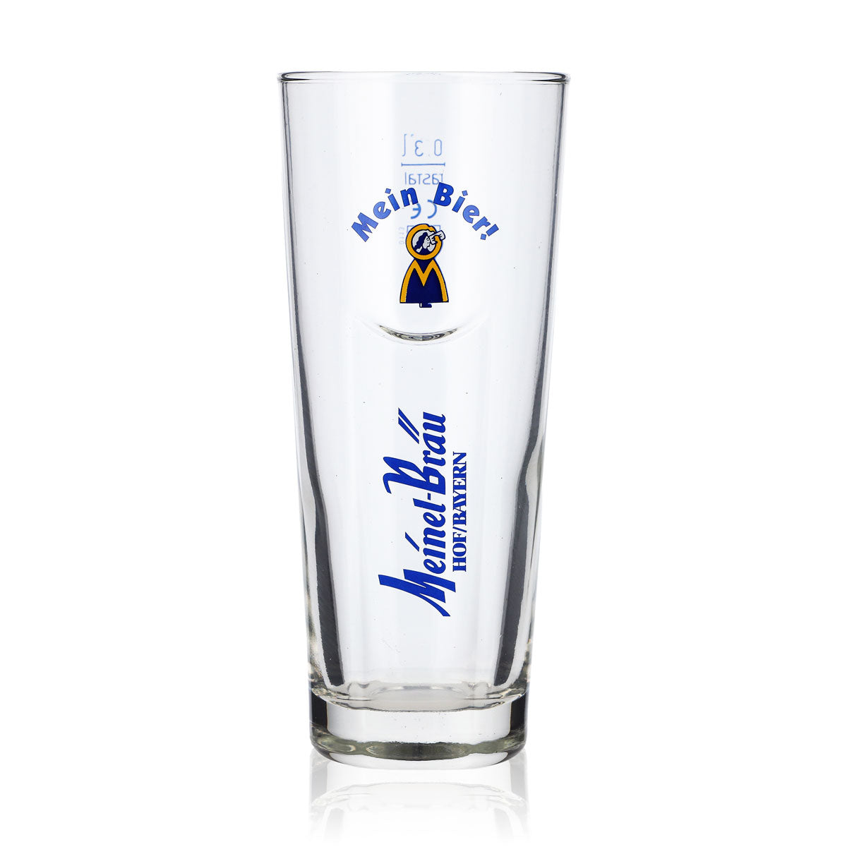 6x Meinel Bräu Beer Glass Beer Glasses Glasses 0.3l Willi Mug Rastal – View 2