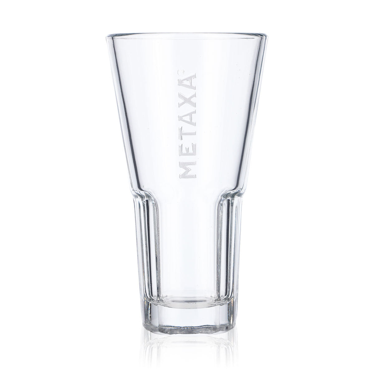 6x Metaxa brandy glasses, conical, 0.35 l, long drink glass, Rastal relief – View 2