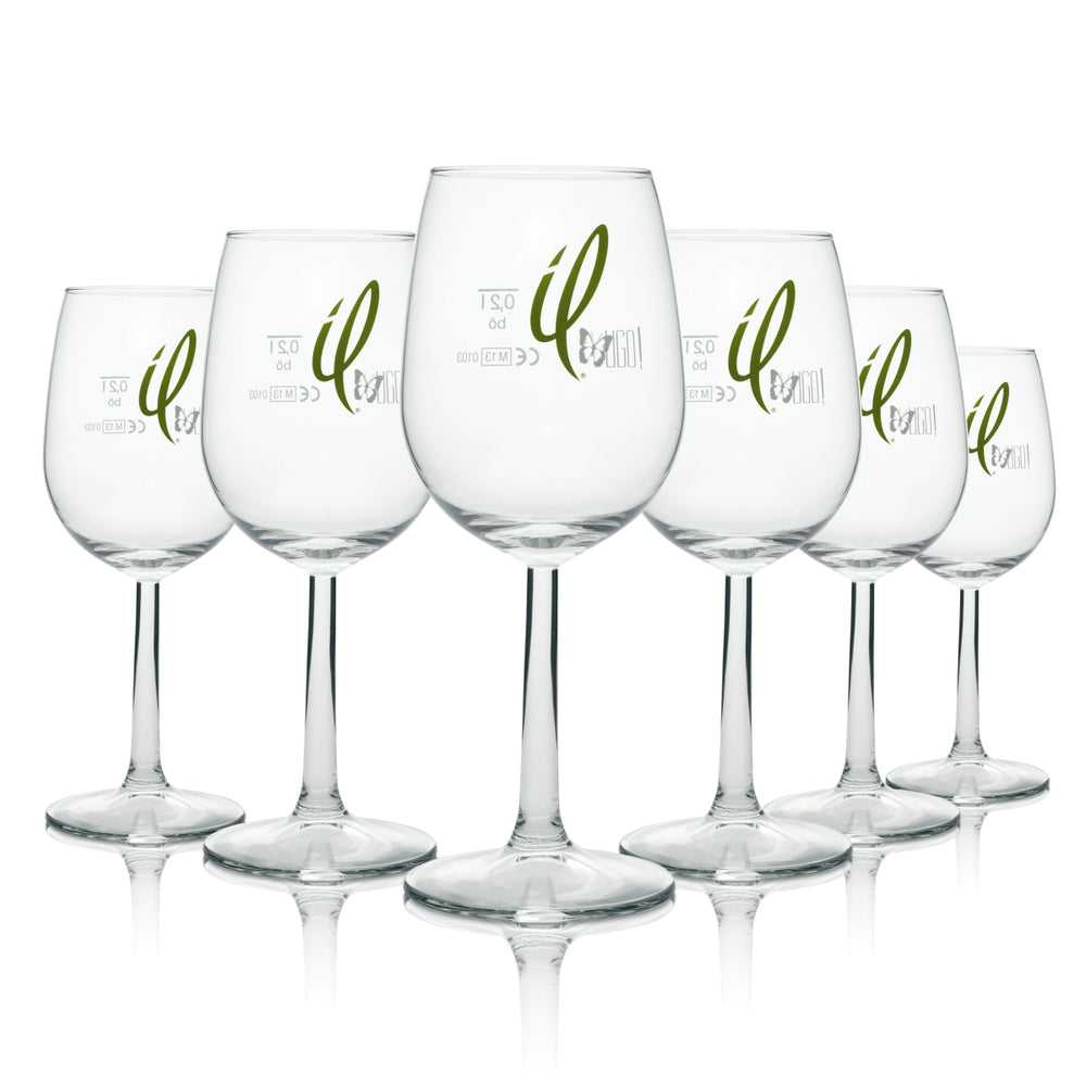 6x Mionetto Sparkling Wine Glass Il Hugo Wine Glass 280ml Böckling