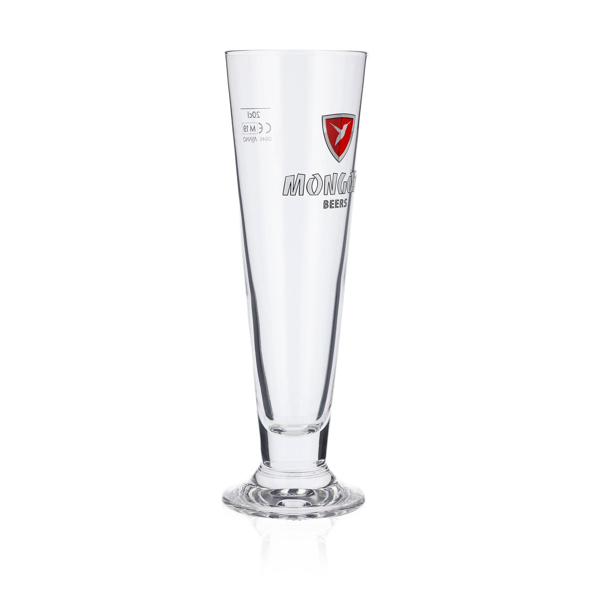 6x Mongozo beer glass 0.2l goblet glass tulip glass beer glasses – View 3