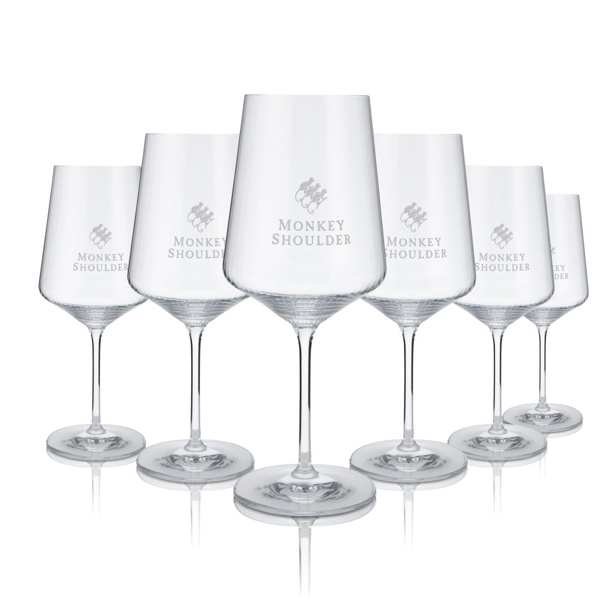 6x Monkey Shoulder Glass 0.54l Wine Glass Whiskey Glass Long Drink Aperitif Glasses – View 2