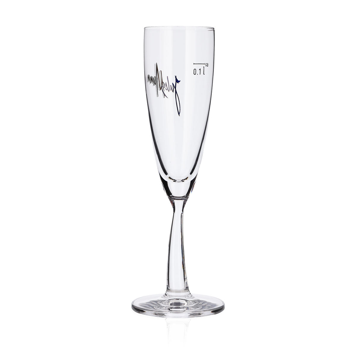 6x Mumm Jules Sparkling Wine Glass 0.1l Sparkling Wine Goblet Designer Glass Curved Stem Rastal – View 4