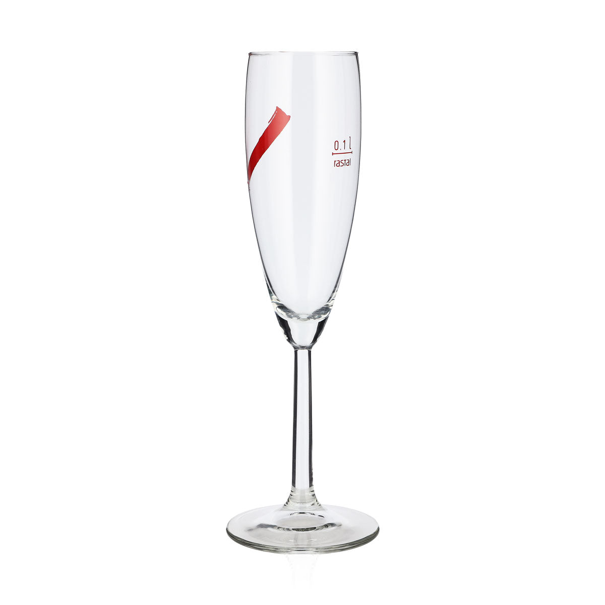 6 Mumm Champagne Glasses, 0.1 L, Angled Logo, Red, Magnum Rastal (Set of 6) – View 4