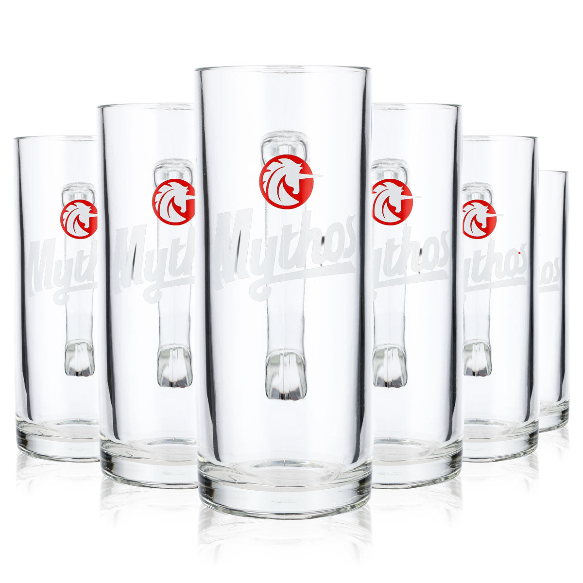 6x Mythos Beer Glass 0.5l Mug Beer Steek Beer Mug Beer Mugs – View 7