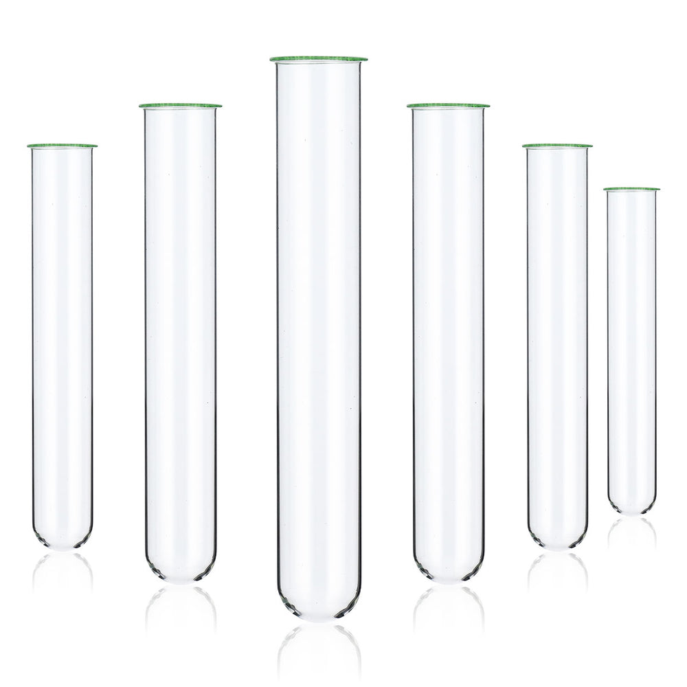 6x No Branding Glass Shot Glass Short Stamper 0.12L Bar Test Tube