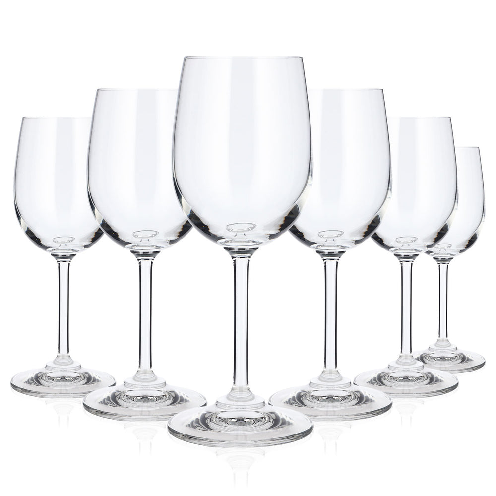 6 Oberglas 1806 Wine Glasses, 0.22 L, White Wine Glasses, Glaskunst (Set of 6)
