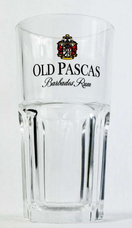 6x Old Pascas Rum Glasses Glass Long Drink Glass Cocktail Glass