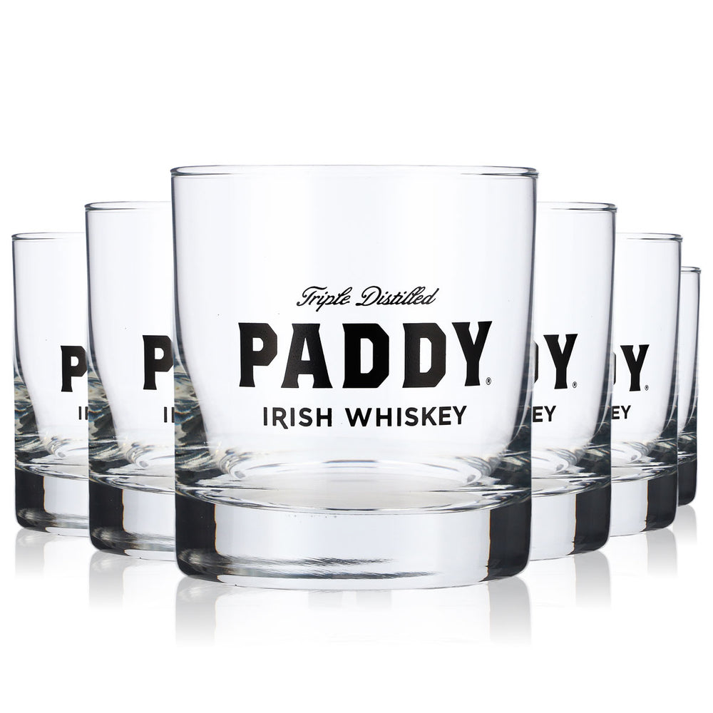6x Paddy Whiskey Glass Whiskey Glasses Glasses 0.3l Tumblers/Mugs