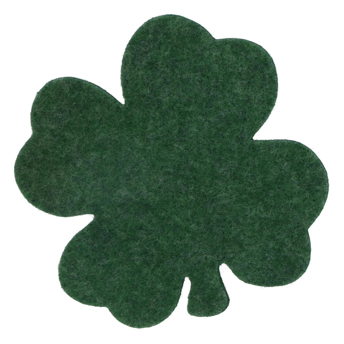 6x Paddy Whiskey Coasters Glass Coasters Felt Shamrock Shape Green – View 4