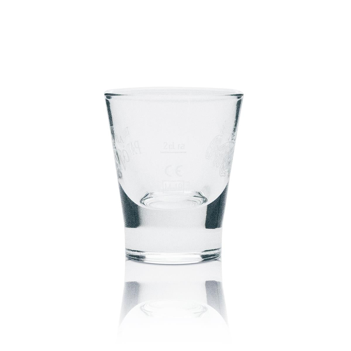 6x Patron Tequila Glass Shot with White Lettering – View 4